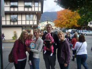 Leavenworth during Oktoberfest with Suzy, Madeline, Claire, and Emily October 2012