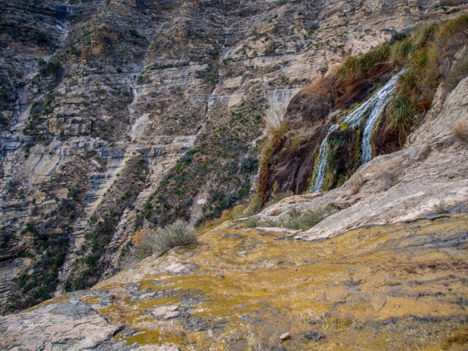 Top of Sitting Bull Falls