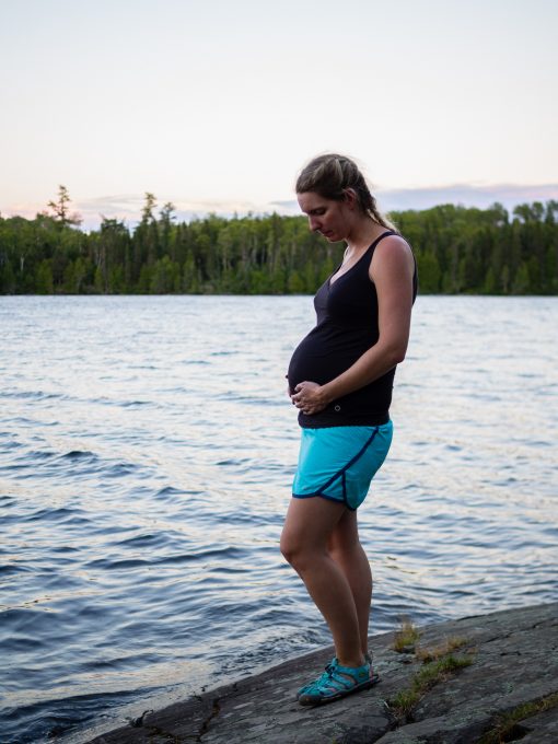 28 weeks pregnant in the BWCA