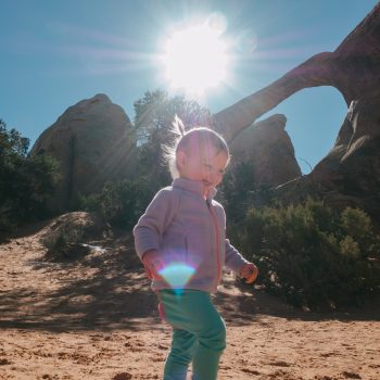 Hiking Arches National Park with Kids