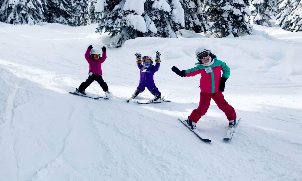 Teaching Toddlers to Ski