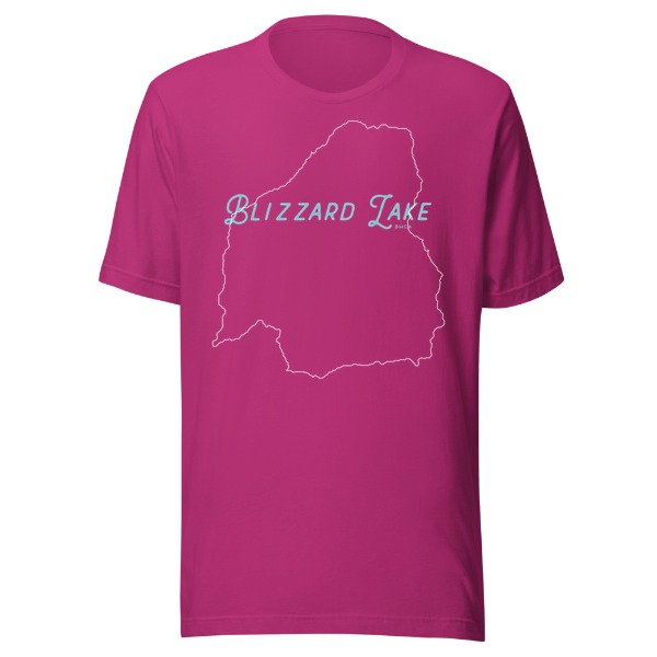 Blizzard Lake BWCA T-Shirt - Image 3