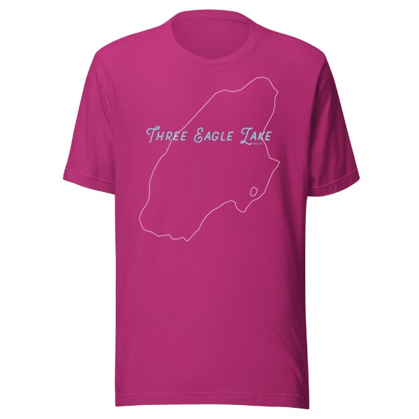 Three Eagle Lake BWCA T-Shirt - Image 3