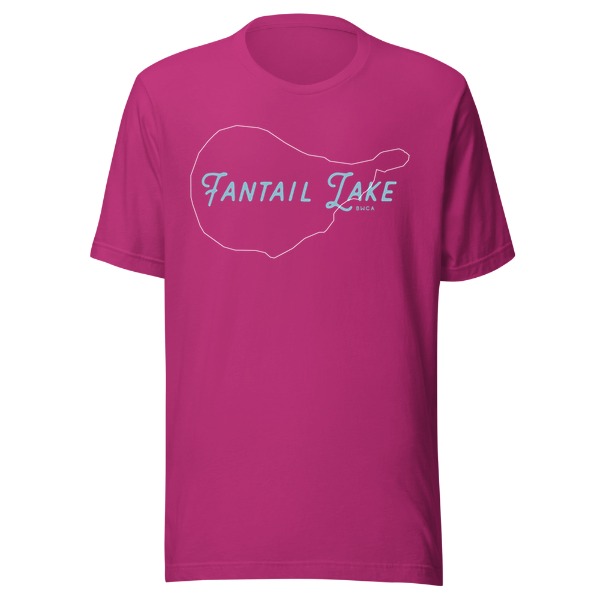 Fantail Lake BWCA T-Shirt - Image 3