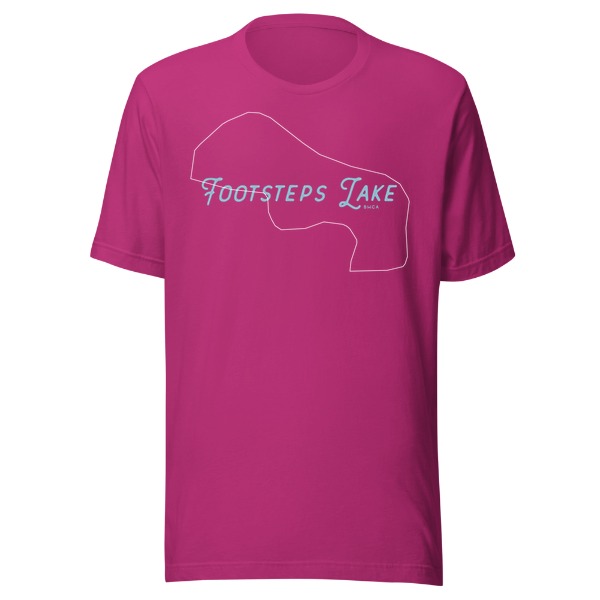 Footsteps Lake BWCA T-Shirt - Image 3