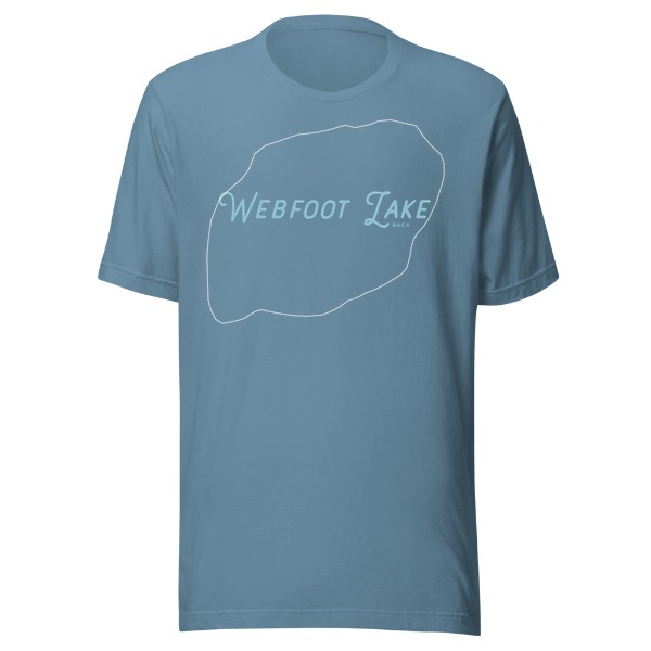 Webfoot Lake BWCA T-Shirt - Image 2