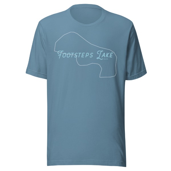 Footsteps Lake BWCA T-Shirt - Image 2